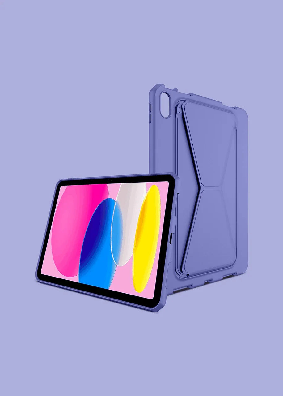Itskins Spectrum iPad 11 (A16) & iPad 10.9 (10th Gen) Stand Case - Light Purple - Tashqila Itskins Spectrum iPad 11 (A16) & iPad 10.9 (10th Gen) Stand Case - Light Purple - Tashqila